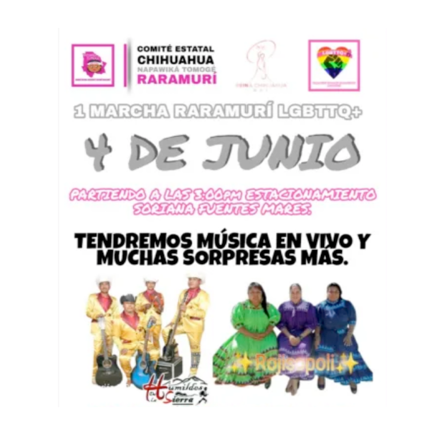 1 Marcha Raramurí LGBTTQ+